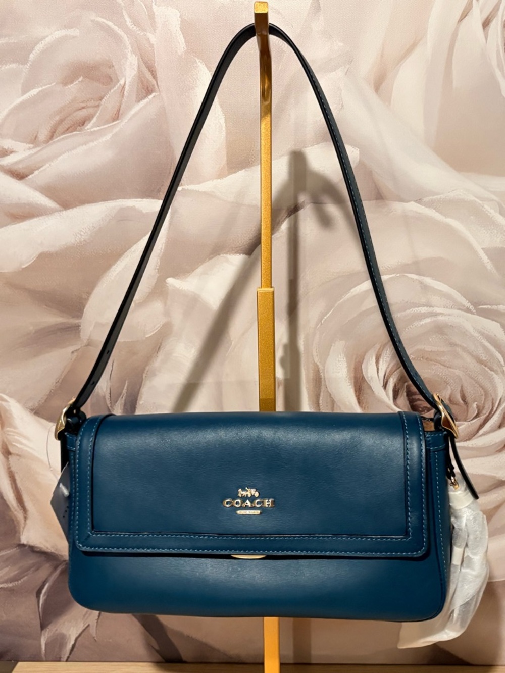 NWT Coach Outlet Etta Small Flap Shoulder Bag - Picture 3 of 12